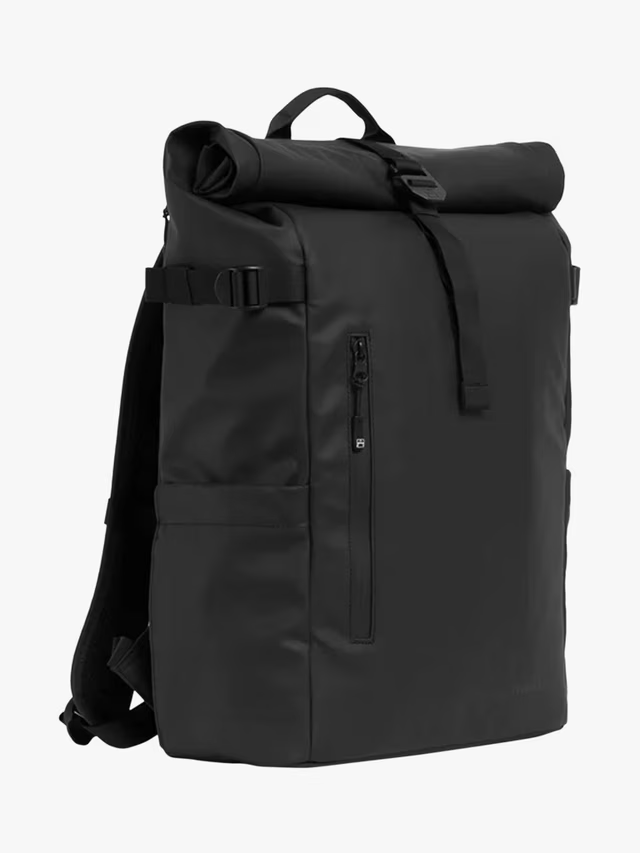 Stubble & Co The Roll Top Backpack 20L - Black