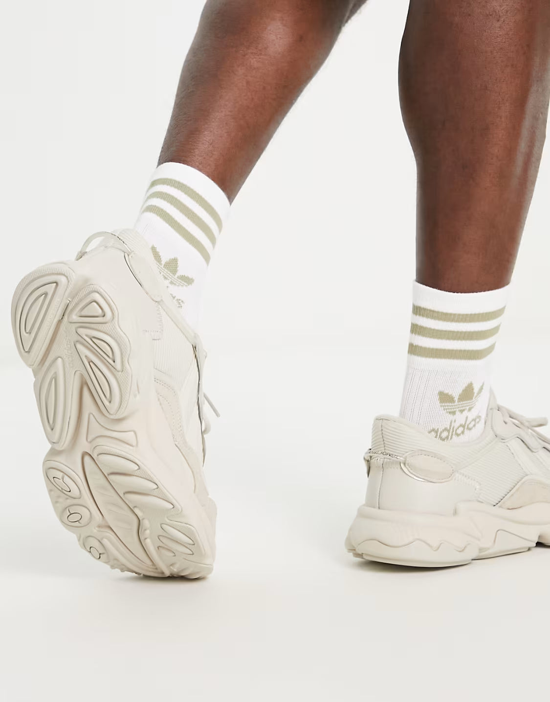 Adidas Originals Ozweego Trainers - Triple Beige