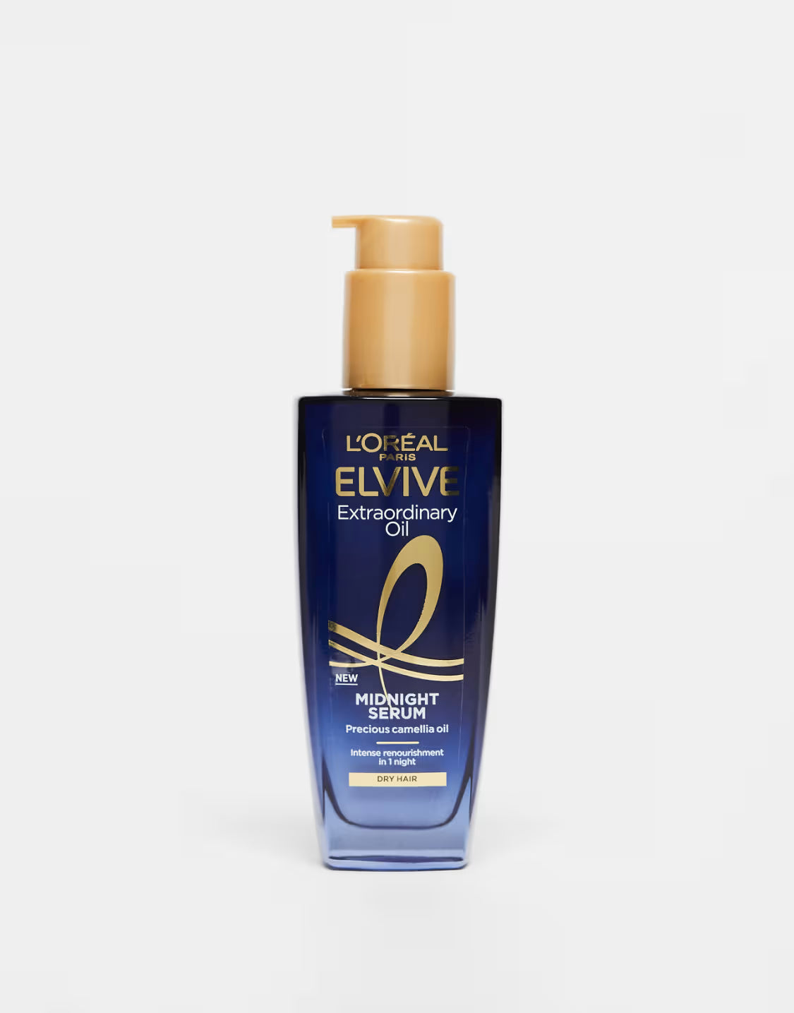 L'Oréal Paris Elvive Extraordinary Oil Midnight Renourishing Hair Treatment Serum for Dry Hair 100ml