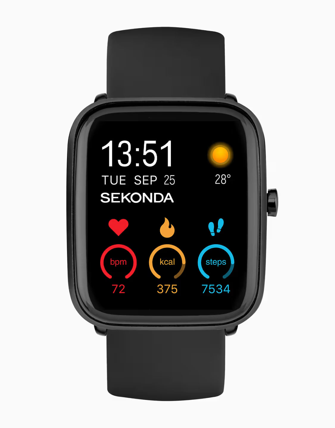 Sekonda Motion Plus Smartwatch Watch Black