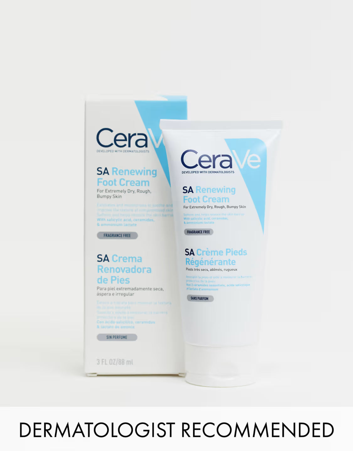 CeraVe SA Renewing Foot Cream 88ml