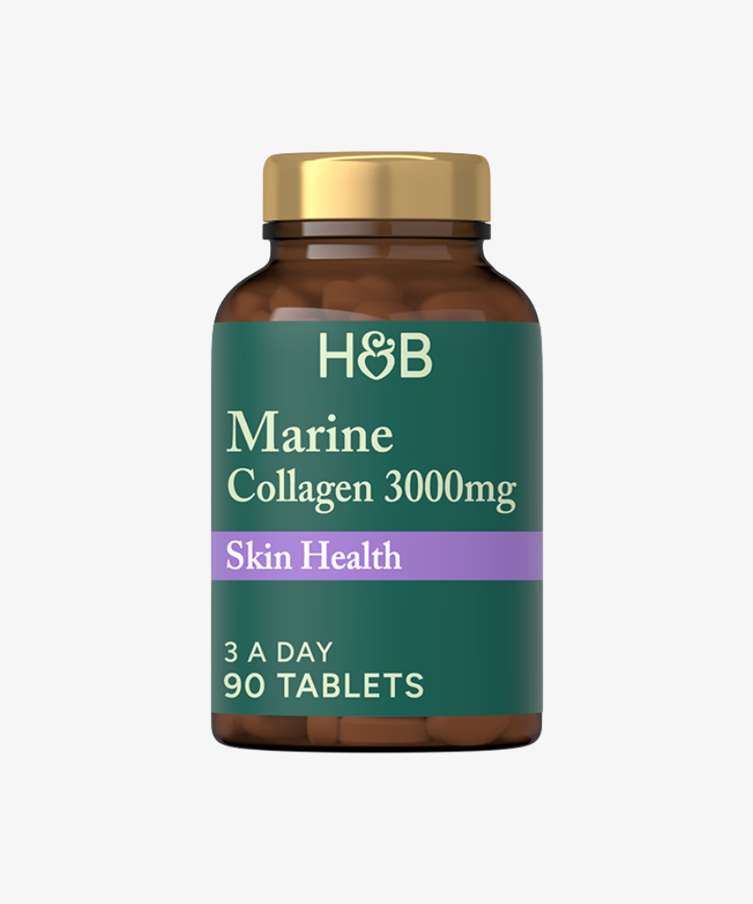 Holland & Barrett Marine Collagen with Vitamin C 90 Tablets