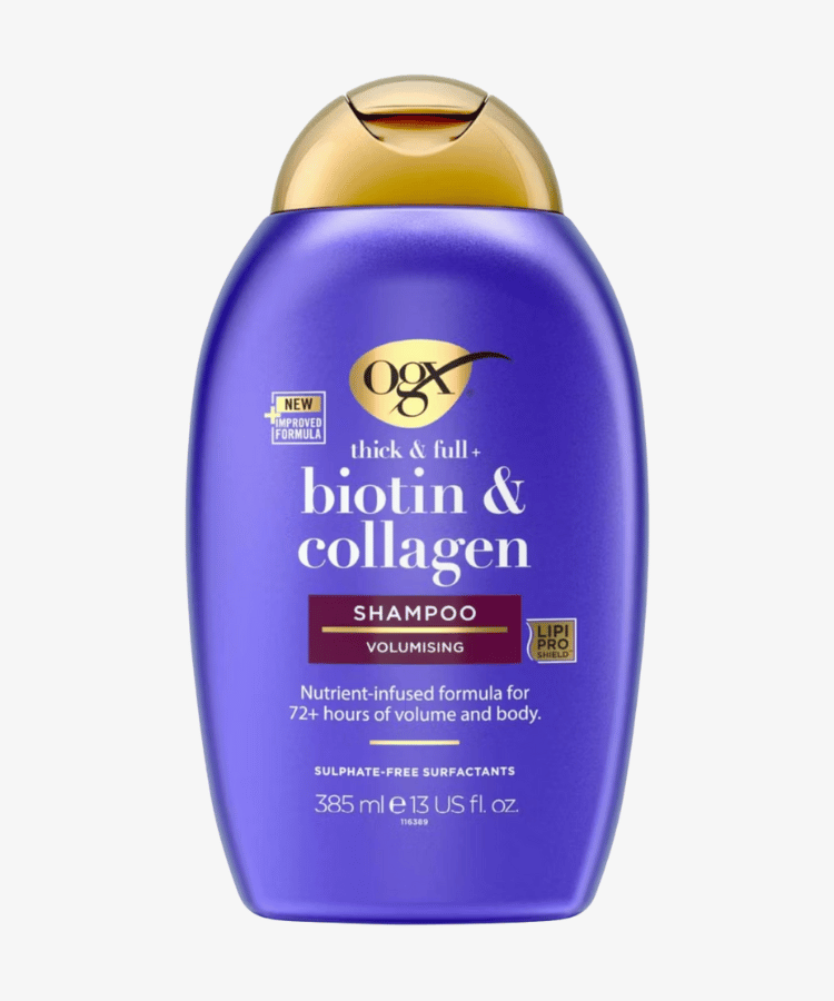 OGX Thick & Full+ Biotin & Collagen pH Balanced Shampoo 385ml