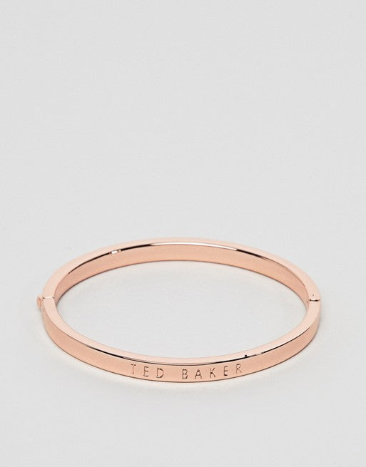 Ted Baker Clemara Rose Gold Crystal Hinge Bangle