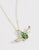 Ted Baker Gold Crystal Amulet Pendant Necklace