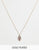 Ted Baker Rose Gold Pave Heart Hand Pendant Necklace