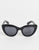 Na-kd Cat Eye Sunglasses in Black
