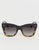 AJ Morgan Oversized Square Sunglasses in Black