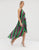 Ted Baker Shannah Pleated Maxi Dress in Stripe