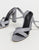 Simmi London Heidi Reflective Block Heeled Sandals