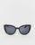 River Island Cat Eye Sunglasses, Black