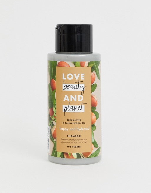 Love Beauty and Planet Happy & Hydrated Shea Butter & Sandalwood Oil Shampoo 400ml