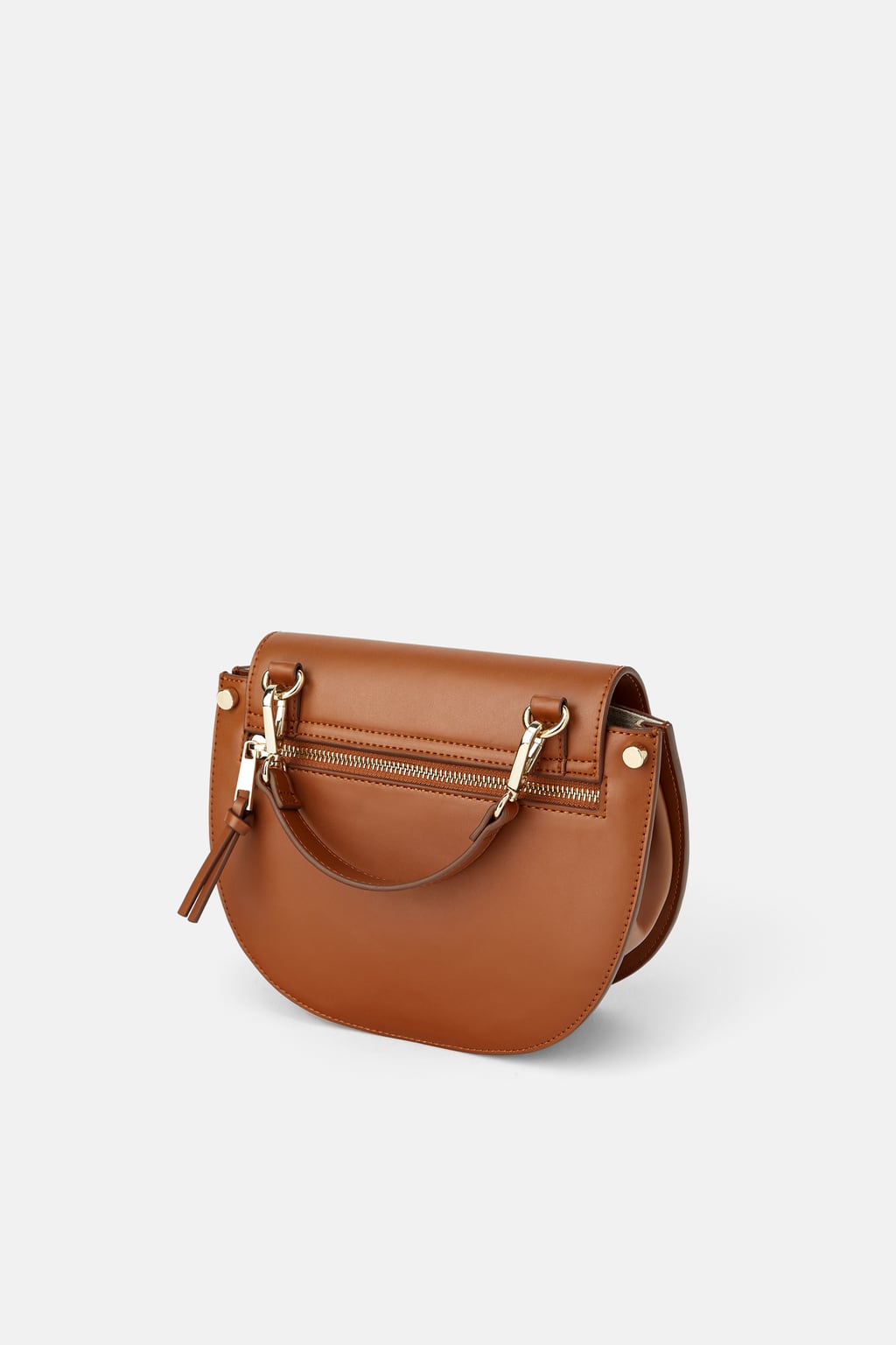 Zara Small Oval Crossbody Bag