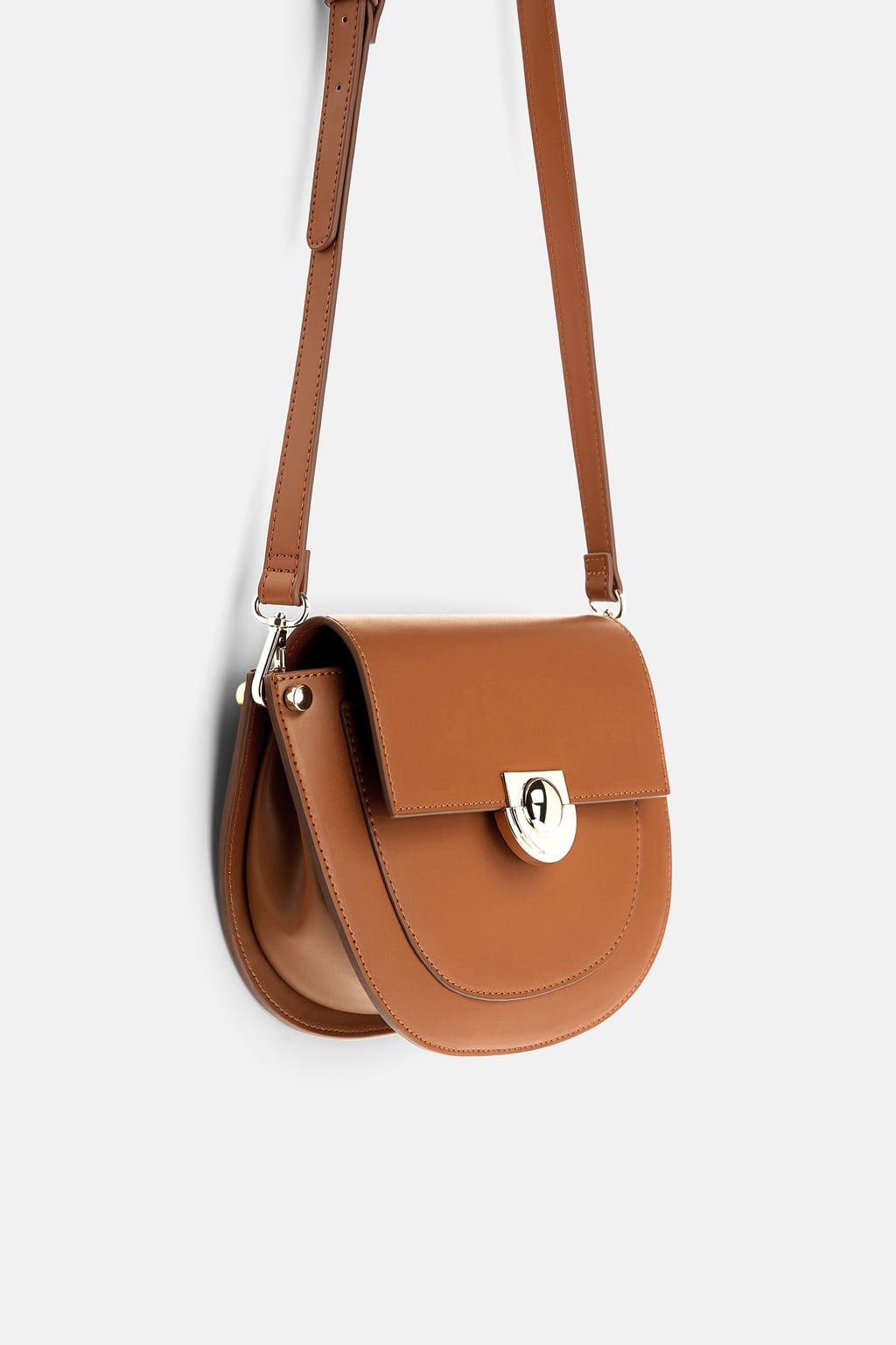 Zara Small Oval Crossbody Bag