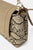 Zara Animal Print Crossbody Bag With Leather Flap