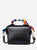 Twilly Scarf Push Lock Shoulder Bag Black