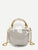 Clear Chain Bag With Inner Clutch