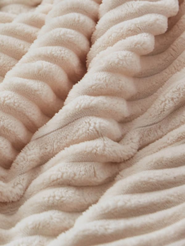 Solid Beige Blanket