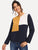 Color Block Tunic Top