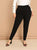 Plus High Waist Solid Leggings