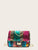 Twist Lock Detail Sequins Chain Bag