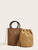 Ring Handle Chain Bag With Inner Pouch