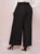 Plus Paperbag Waist Plisse Wide Leg Pants