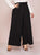 Plus Paperbag Waist Plisse Wide Leg Pants