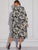 Allover Floral Print Tunic Dress