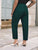 Plus Wide Band Waist Straight Trousers