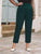 Plus Wide Band Waist Straight Trousers