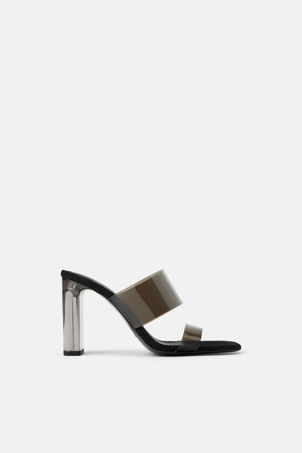 Zara | Shoes | Nwt Zara Vinyl High Heels Black | Poshmark