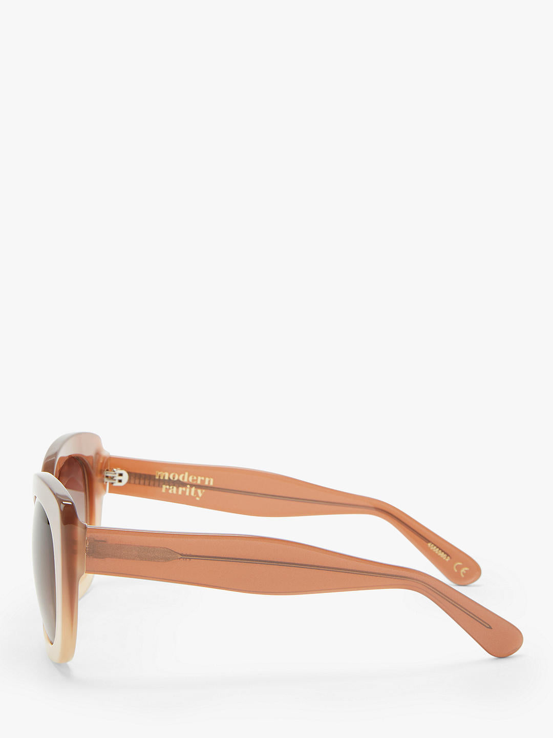 Modern Rarity Cat's Eye Sunglasses in Nude