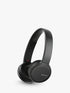 Sony Bluetooth Wireless On-Ear Headphones Black