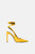 ZARA Faux Patent Leather Slingback Heels