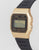 Casio Digital Silicone Strap Watch, Gold