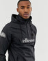 Ellesse Ion Overhead Jacket With Reflective Logo in Black