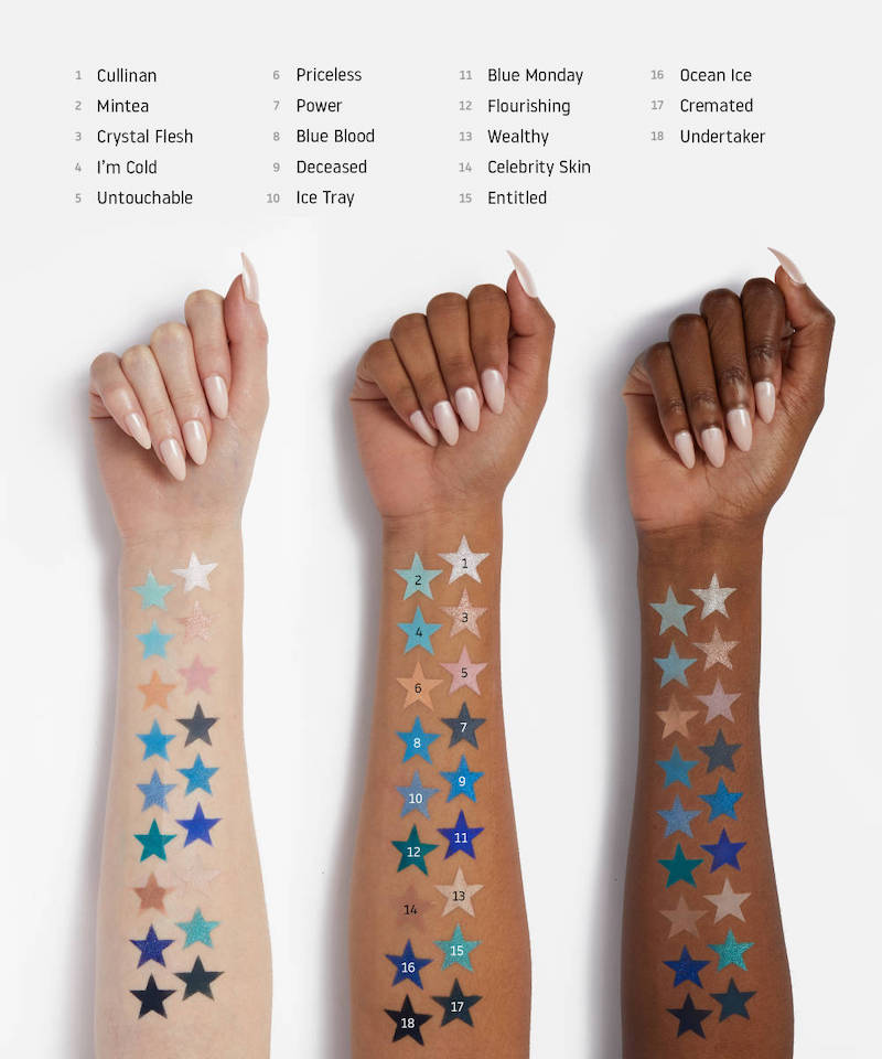 Jeffree Star Cosmetics Blue Blood Eyeshadow Palette