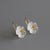 Handmade Flower Drop Earrings