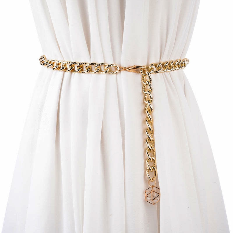 Chain Stretchy Strap Waist Belt