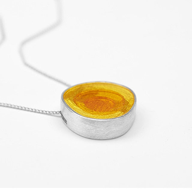 Minimal Round Design Pendant