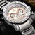 MEGIR Chronograph Stainless Steel Watch