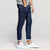 Mens Denim Patchwork Pants