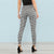 Black and White Gingham Casual Pants