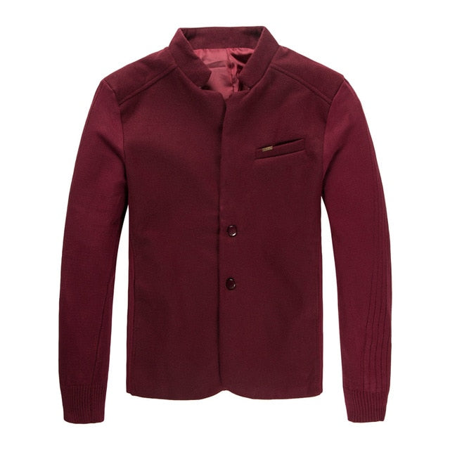 Slim Fit Woolen Blazer