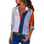 Color Block Striped Button Shirt
