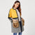Contrast Long Faux Fur Coat